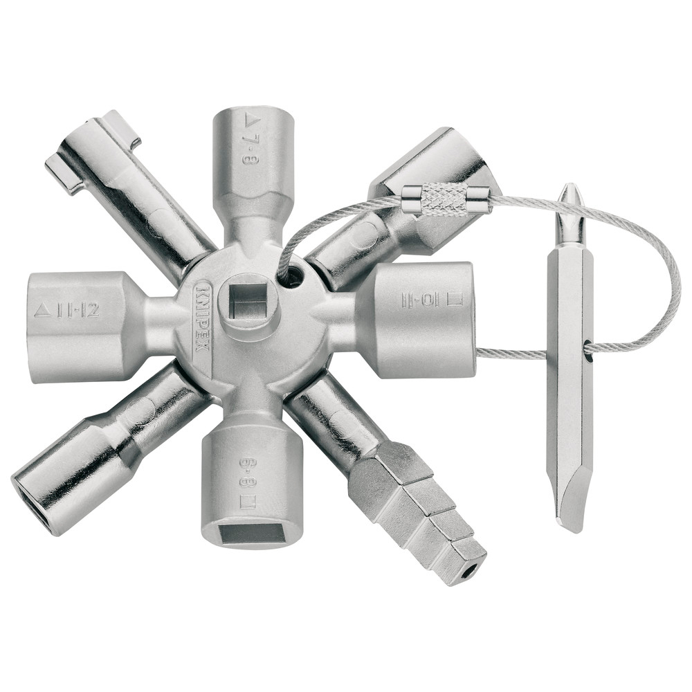 Universal Schaltschrankschlüssel KNIPEX TwinKey 