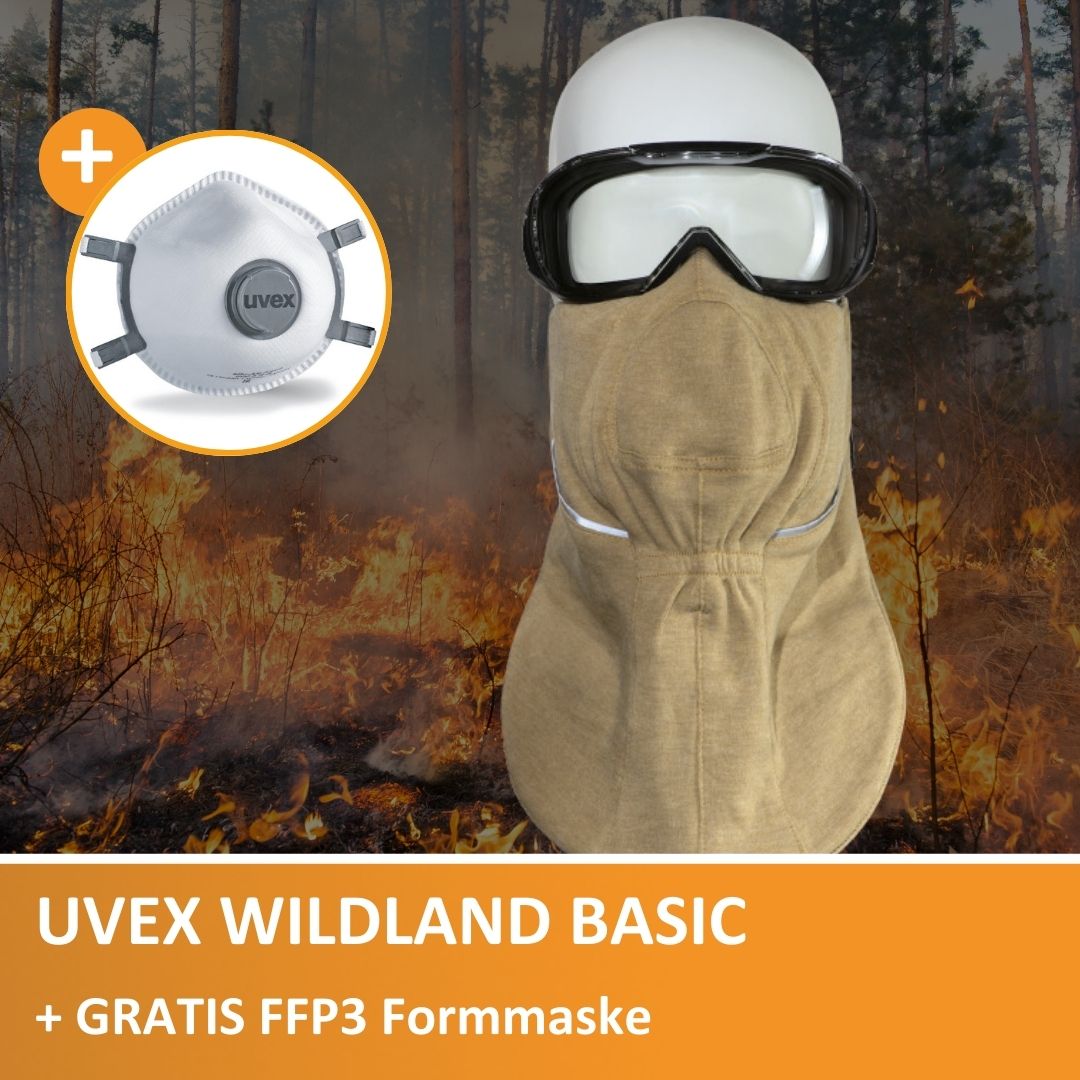 Gesichtsmaske UVEX Wildland - Basic