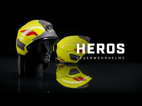 Feuerwehrhelm ROSENBAUER HEROS H30 - Nachleuchtend